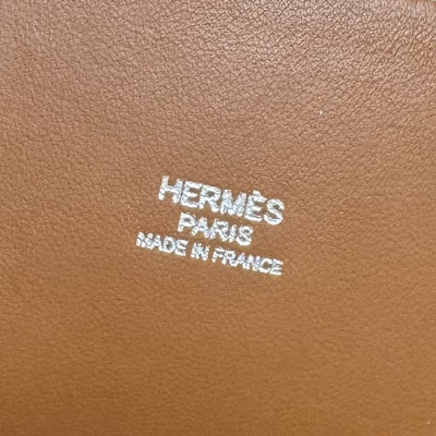 HERMES 爱马仕 Bolide 31 Bolide 31 袋，手提袋，肩膀袋，托里昂·克莱姆斯，金，棕色，棕色，银色硬件