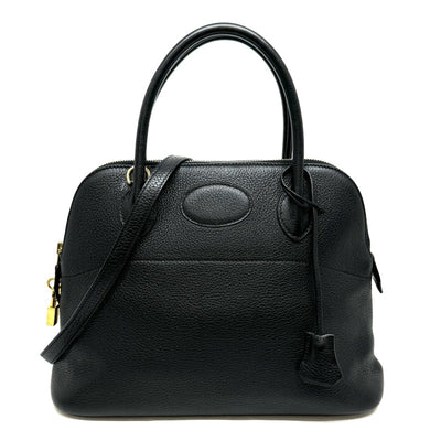 HERMES 헤르메스 Bolide 31 Bolide 31 Torillon Clemence Noir Black Gold Metalwork