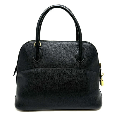 HERMES 헤르메스 Bolide 31 Bolide 31 Torillon Clemence Noir Black Gold Metalwork