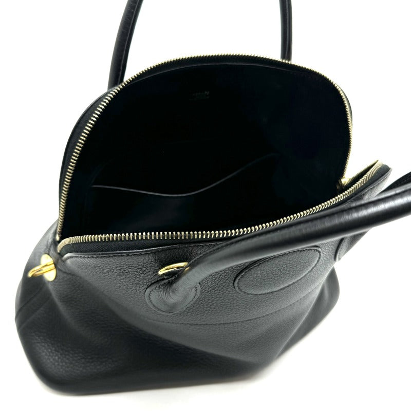 HERMES 헤르메스 Bolide 31 Bolide 31 Torillon Clemence Noir Black Gold Metalwork