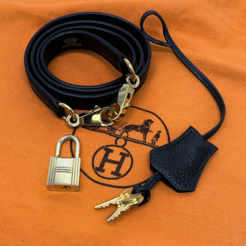 エルメス HERMES ボリード31 ボリード 31 トリヨンクレマンス ノワール