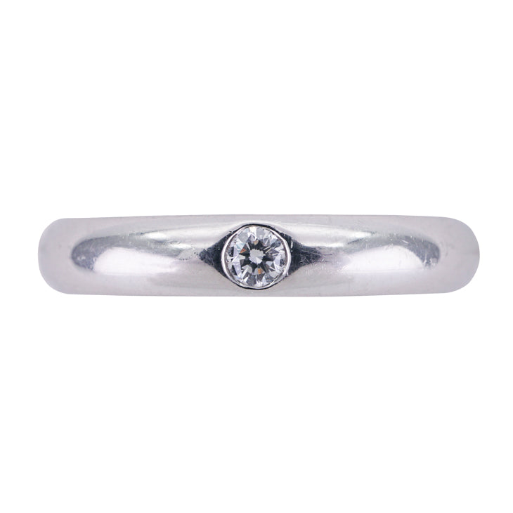 HARRY WINSTON HARRY WINSTON Round Cut Marriage Ring Classic Diamond Band Ring Ring Pt950 Silver Diamond Ring Wedding Ring Marriage Ring Platinum