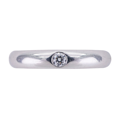 HARRY WINSTON HARRY WINSTON Round Cut Marriage Ring Classic Diamond Band Ring Ring Pt950 Silver Diamond Ring Wedding Ring Marriage Ring Platinum