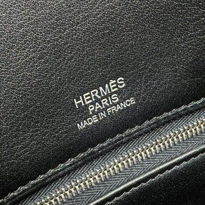 HERMES 爱马仕 Shadow birkin 35 Shadow Birkin 35 Swift Noir黑色银色金属配件VO Swift