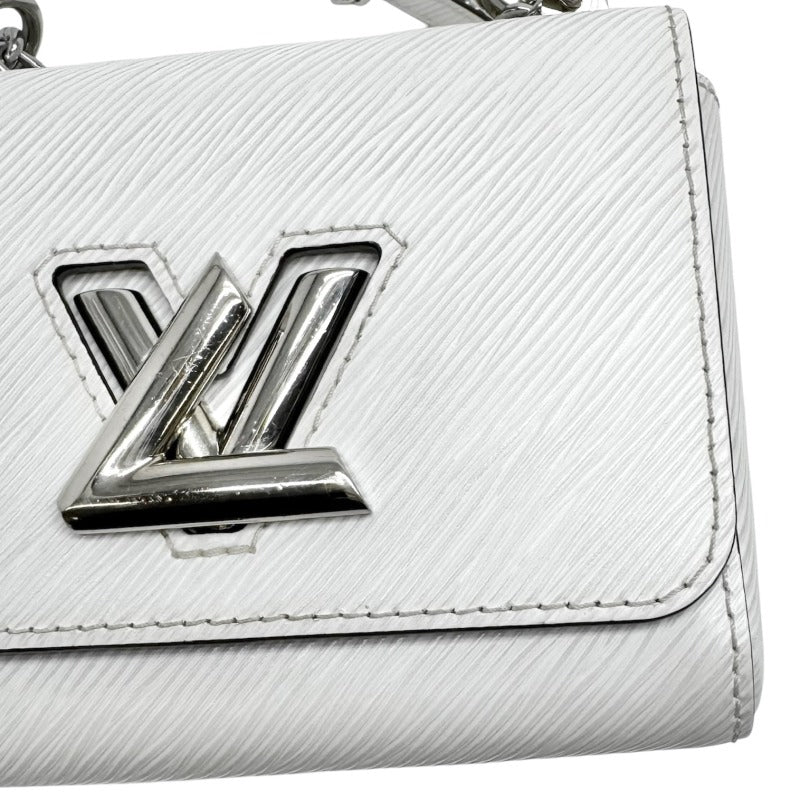 LOUIS VUITTON 路易威登 Twist mini Twist mini Bag 单肩包 Epi 电白色 白银五金链条单肩包 Double chain