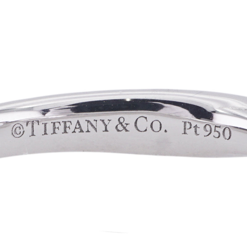 ティファニー TIFFANY&Co. ラウンド ブリリアント エンゲージメント リング ハーモニー リング 指輪 Pt950 シルバー ダイヤモンド 婚約指輪 プラチナ