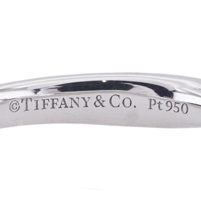 ティファニー TIFFANY&Co. ラウンド ブリリアント エンゲージメント リング ハーモニー リング 指輪 Pt950 シルバー ダイヤモンド 婚約指輪 プラチナ