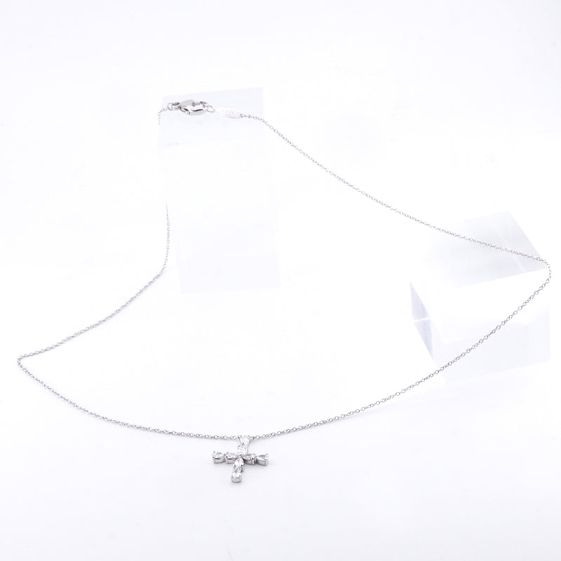 ハリーウィンストン HARRY WINSTON ペアシェイプ ミニクロス