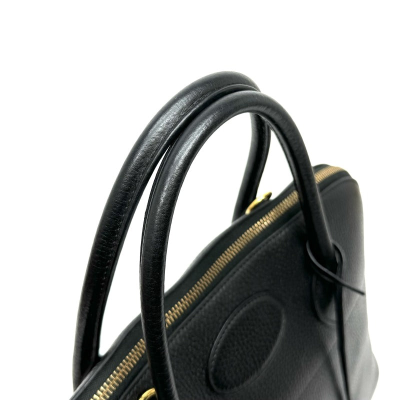 HERMES HERMES Bolide 35 Bolide 35 Bag, tote bag, Ardennes, noir, black, gold fittings Bolide 37