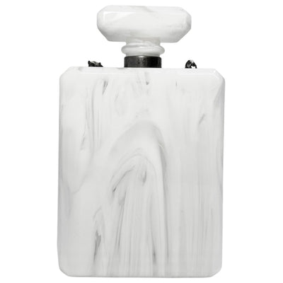 シャネル CHANEL 2016Paris-Roma　N°5　Parfume　Bottle シャネル N°5 パフューム ボトル バッグ ショルダーバッグ プラスチック ステンレス ホワイト 白 シルバー金具 チェーンショルダーバッグ ココマーク