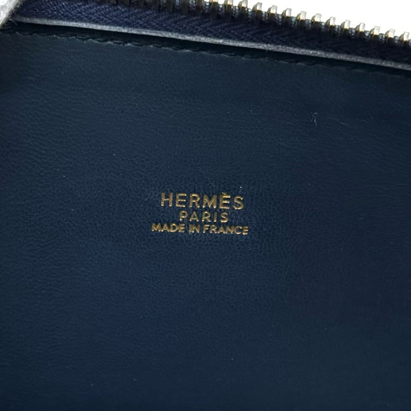 エルメス HERMES ボリード35 ボリード 35 ボリード37 バッグ トートバッグ ショルダーバッグ アルデンヌ ブルーロイ ブルー 青 ゴールド金具