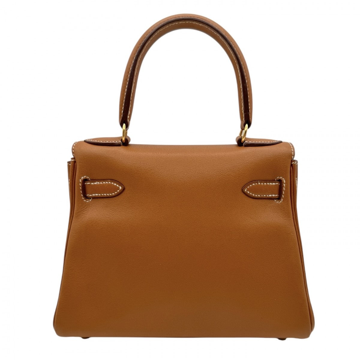 HERMES HERMES Kelly 20 mini kelly Bag, Tote Bag, Shoulder Bag, Gulliver, Gold, Brown, Orange, Gold Fittings, Top Handle