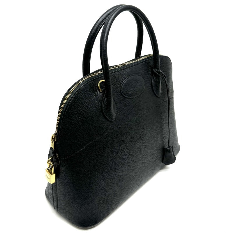 HERMES HERMES Bolide 35 Bolide 35 Bag, Tote Bag, Shoulder Bag, Ardennes, Noir, Black, Gold Fittings