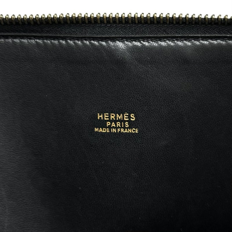エルメス HERMES ボリード35 ボリード 35 バッグ トートバッグ ショルダーバッグ アルデンヌ ノワール ブラック 黒 ゴールド金具