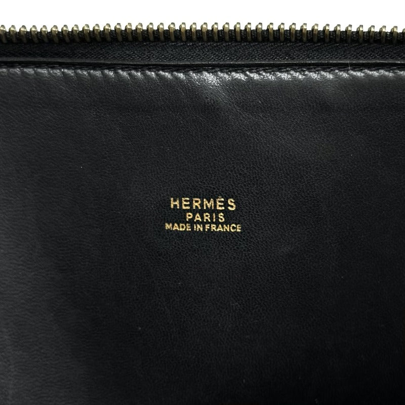 HERMES 헤르메스 Bolide 35 Bolide 35 가방, 토트 백, 숄더백, 아르 데네스, 느와르, 검은 색, 금 피팅