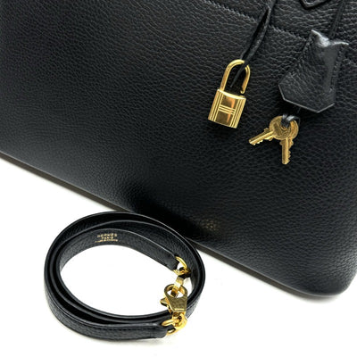 HERMES HERMES Bolide 35 Bolide 35 Bag, Tote Bag, Shoulder Bag, Ardennes, Noir, Black, Gold Fittings