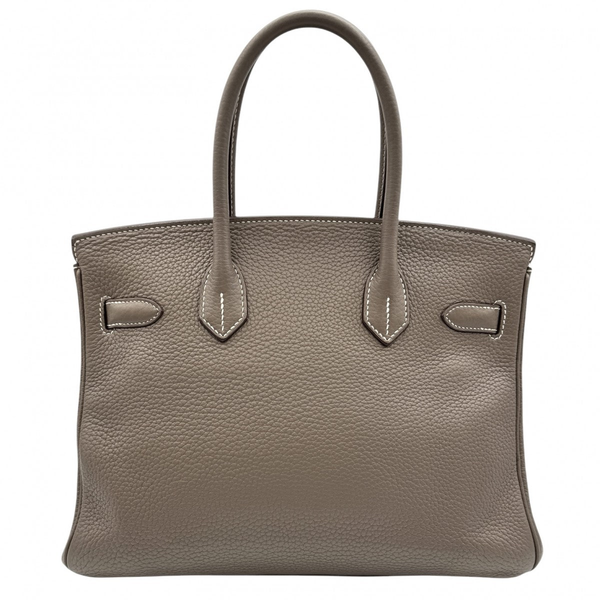 HERMES 爱马仕 Birkin 30 Birkin 30 手提袋Torillon Clemence Etoup灰金硬件