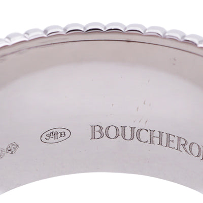 BOUCHERON BOUCHERON Cattle Black Ring Large Cattle Black Large quatre black edition ring 750WG Quatre ring　Large