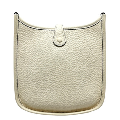 HERMES HERMES Evelyne tpm amazon Evelyne TPM Evelyne TPM Evelyne TPM Bag Shoulder Bag Torillon Clemence Nata Ivory Silver Hardware