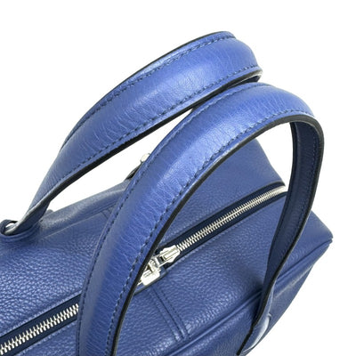 HERMES HERMES Victoria 35 Victoria 35 Tote bag Toryon Clemence Blue Saffir Blue Blue Silver Hardware