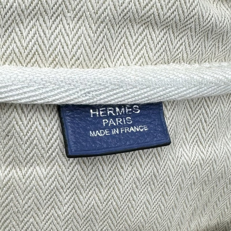 HERMES 爱马仕 Victoria 35 Victoria 35 手提袋Toryon Clemence Blue Saffir蓝色蓝色银色硬件