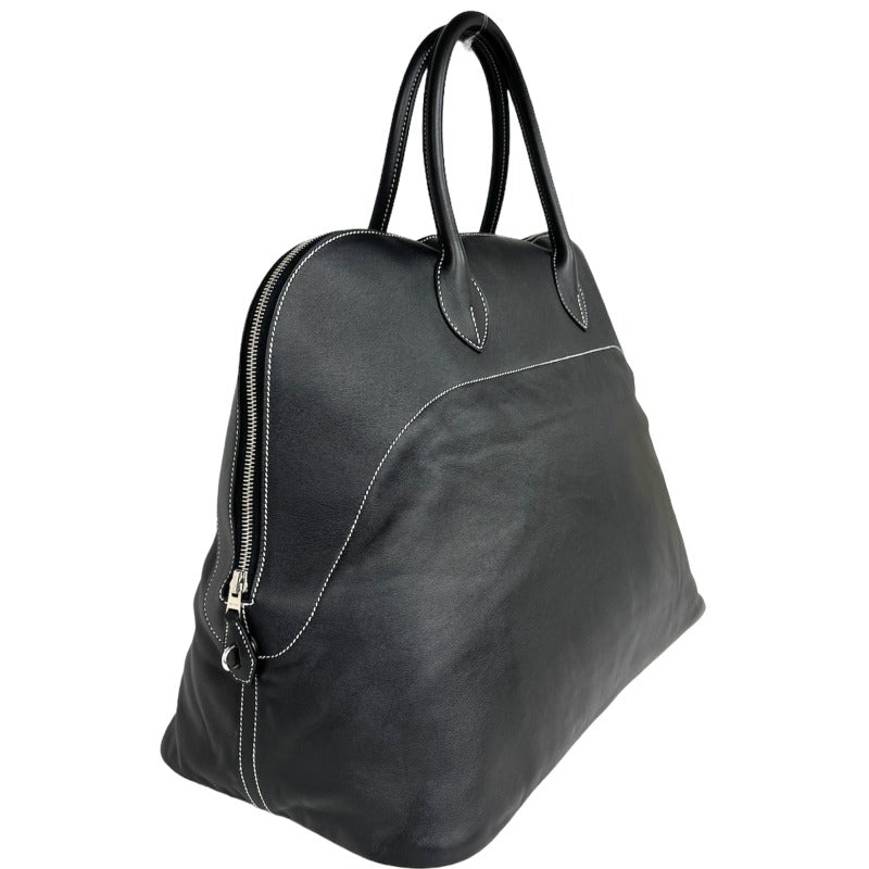 HERMES HERMES Bolide relax 45 Bolide 45 Bag, Tote Bag, Vosikkim Noir, Black, Silver Fittings