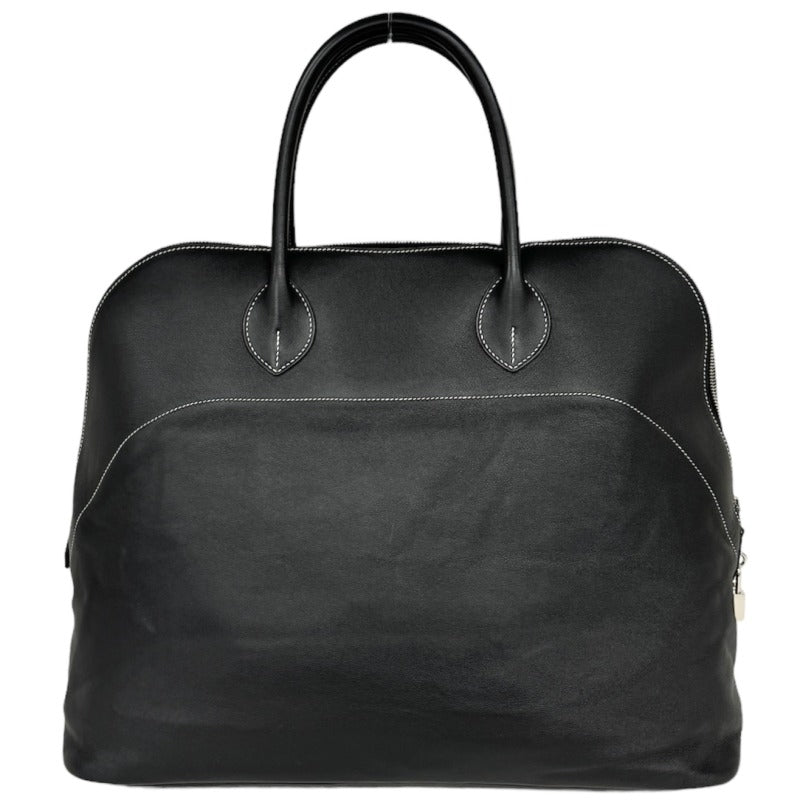 HERMES HERMES Bolide relax 45 Bolide 45 Bag, Tote Bag, Vosikkim Noir, Black, Silver Fittings