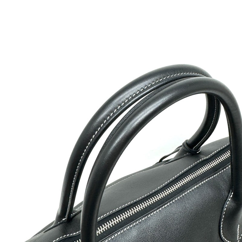 HERMES HERMES Bolide relax 45 Bolide 45 Bag, Tote Bag, Vosikkim Noir, Black, Silver Fittings