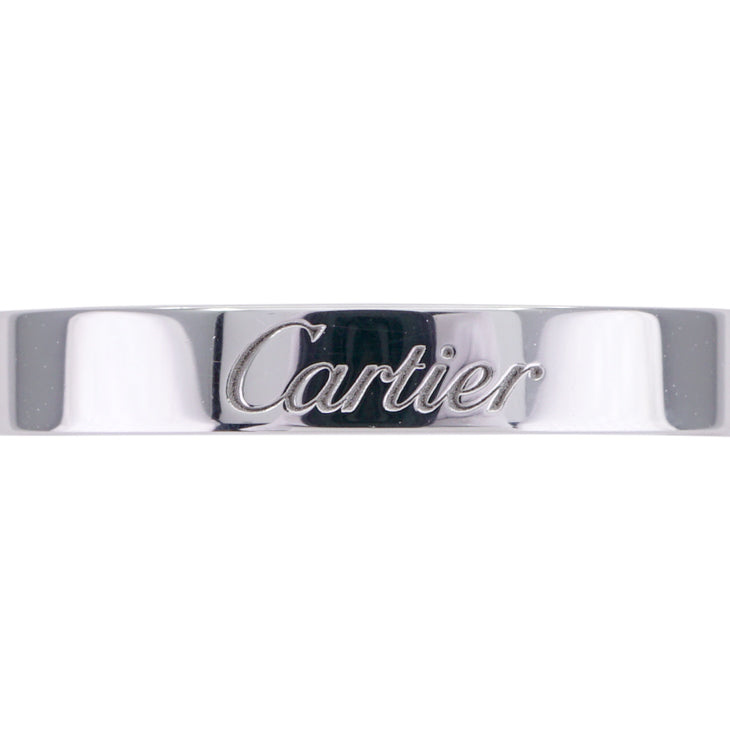 カルティエ Cartier C ドゥ カルティエ ウェディング リング Cドゥカルティエウェディングリング C DE CARTIER WEDDING BAND リング 指輪 Pt950 結婚指輪 マリッジリング ダイヤリング プラチナ