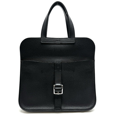 HERMES HERMES Arzan 31 Arzan 31 Bag, Tote Bag, Shoulder Bag, Togo Noir, Black, Silver Hardware