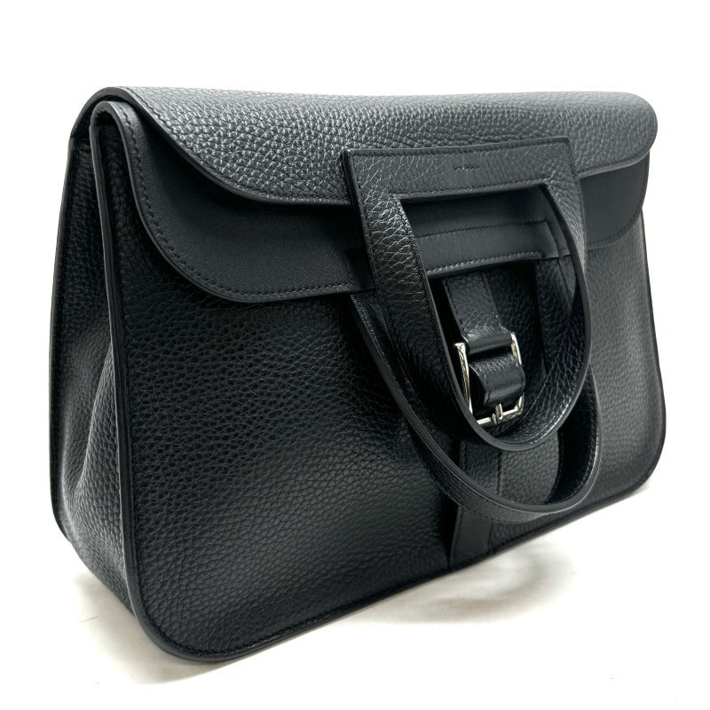 HERMES HERMES Arzan 31 Arzan 31 Bag, Tote Bag, Shoulder Bag, Togo Noir, Black, Silver Hardware