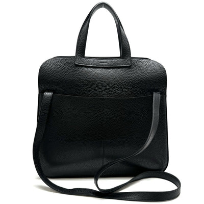 HERMES HERMES Arzan 31 Arzan 31 Bag, Tote Bag, Shoulder Bag, Togo Noir, Black, Silver Hardware