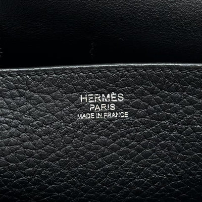 HERMES HERMES Arzan 31 Arzan 31 Bag, Tote Bag, Shoulder Bag, Togo Noir, Black, Silver Hardware