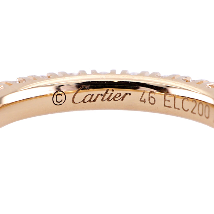 カルティエ Cartier エタンセル ドゥ カルティエ ウェディング リング エタンセルドゥカルティエウェディングリング ETINCELLE DE CARTIER WEDDING BAND リング 指輪 750YG ゴールド フルエタニティ エタニティリング ダイヤリング イエローゴールド