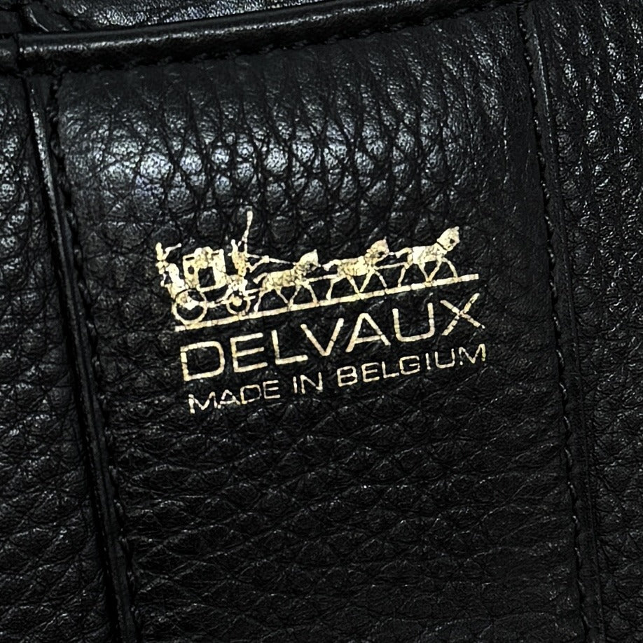 デルヴォー DELVAUX ブリヨンPM ブリヨン PM バッグ トートバッグ ショルダーバッグ レザー ブラック 黒 ゴールド金具 ハンドバッグ ショルダーバッグ 2wayバッグ