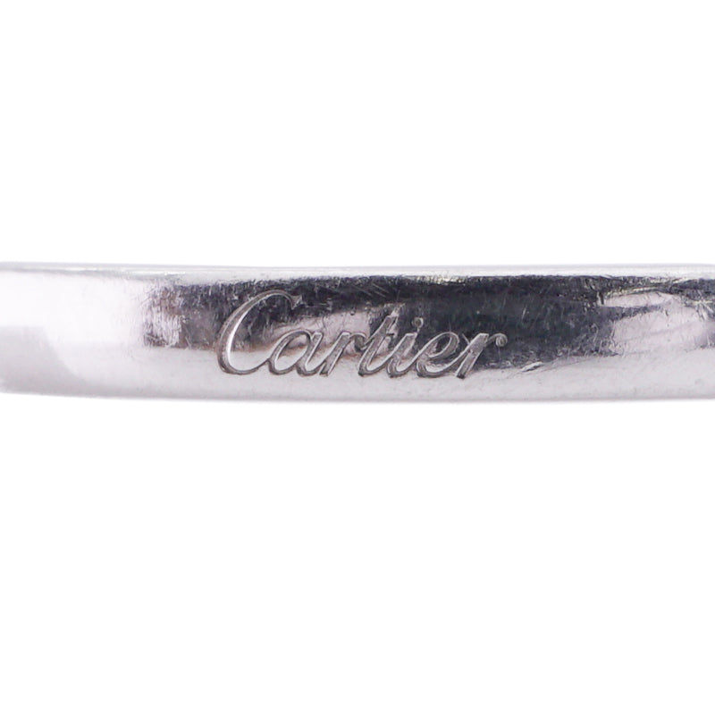 カルティエ Cartier バレリーナ ウェディング リング バレリーナ　カーブ BALLERINE WEDDING BAND リング 指輪 Pt950 シルバー ダイヤリング 結婚指輪 マリッジリング ペア