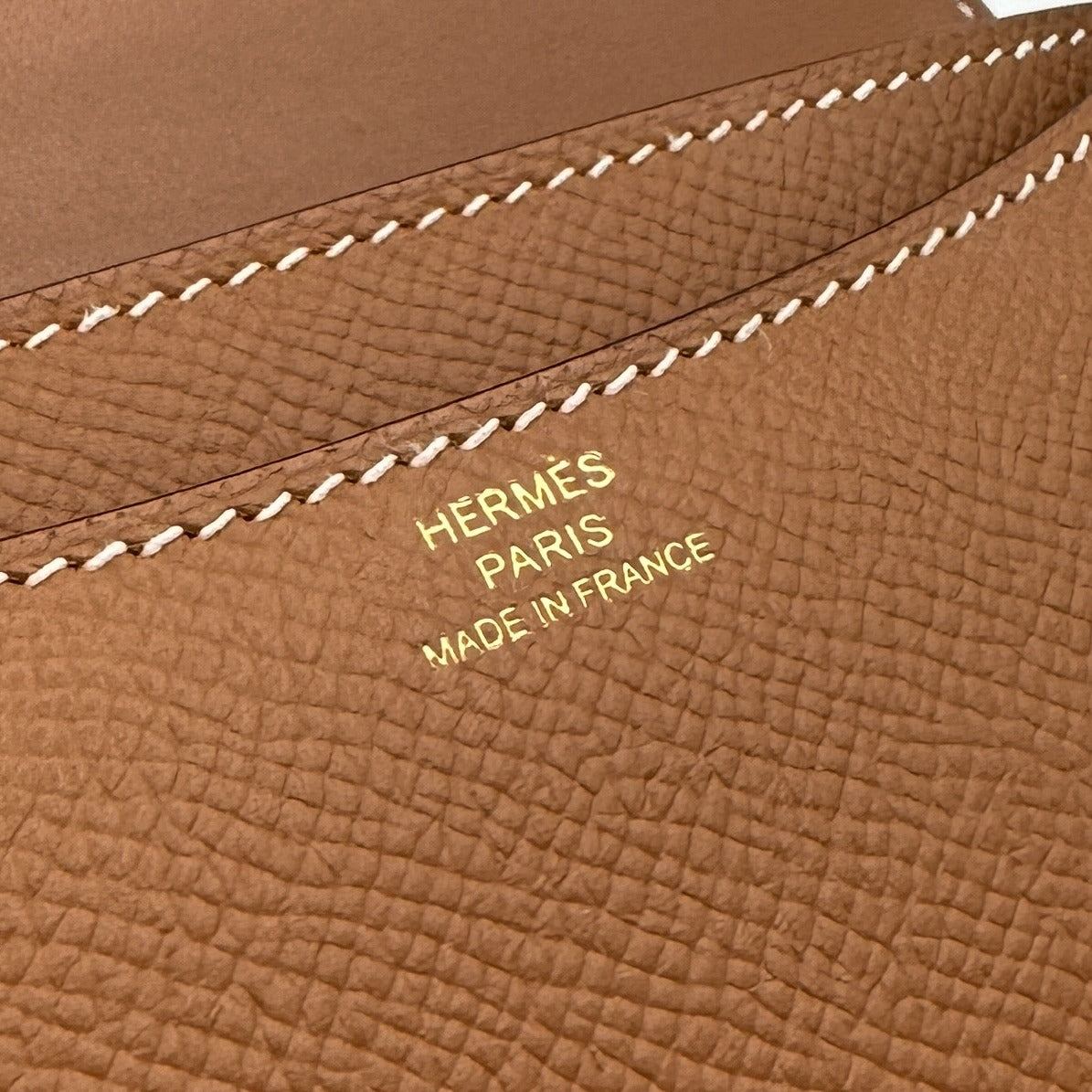 HERMES 爱马仕 Constance 3 mini 18 Constance 3 Mini 18 袋肩袋Epson Gold Brown Gold Hardware Vaugh Epson