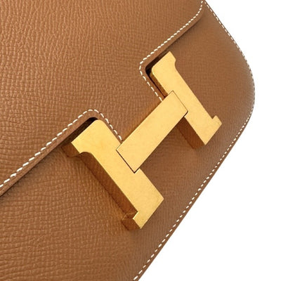 HERMES HERMES Constance 3 mini 18 Constance 3 Mini 18 Bag Shoulder Bag Epson Gold Brown Gold Hardware Vaugh Epson