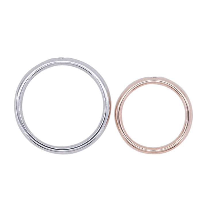 ☆HARRY WINSTON☆ ラウンドマリッジリング ペアリング 750YG ハリー