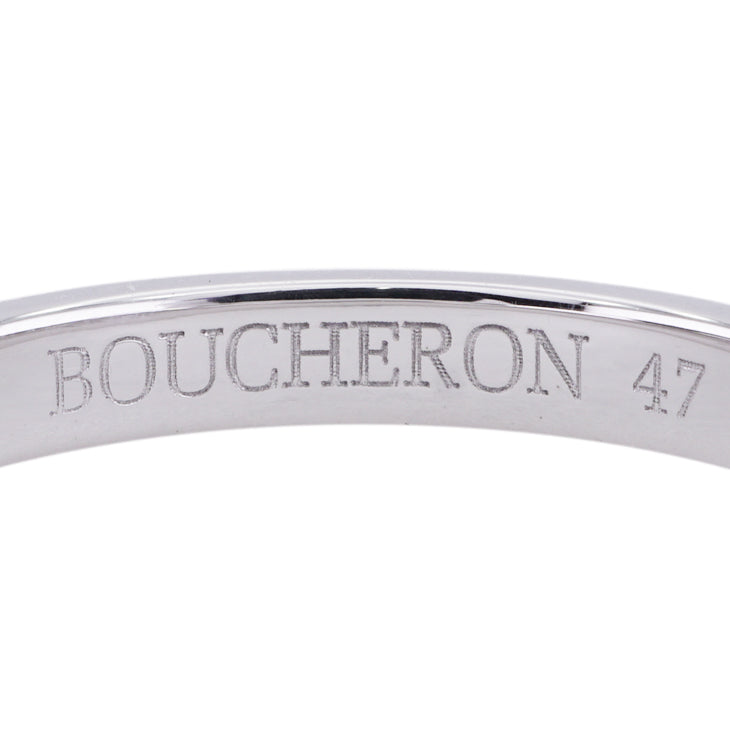 ブシュロン BOUCHERON キャトル クル ド パリ リング ミディアム キャトルリング　quatre clou de paris quatre clou de paris リング 指輪 Pt950 シルバー 結婚指輪 マリッジリング プラチナ