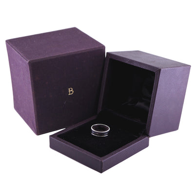 ブシュロン BOUCHERON キャトル ブラック リング スモール キャトルブラック キャトルリング QUATRE BLACK EDITION リング 指輪 750WG シルバー　ブラック リング キャトルリング