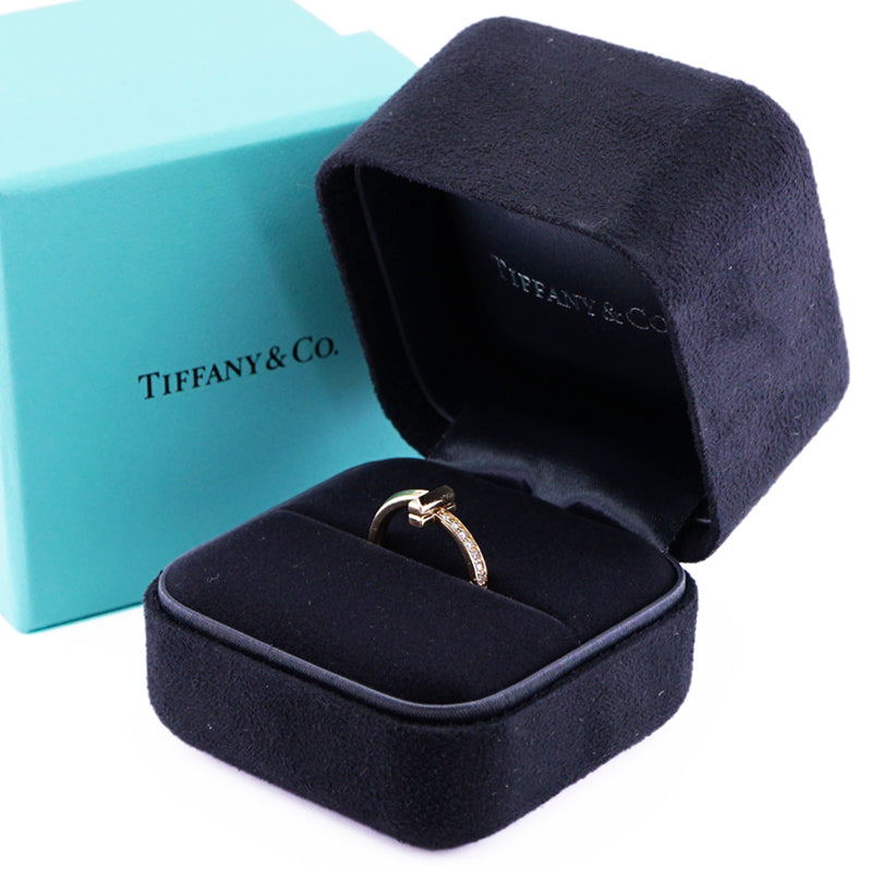 Tiffany & Co. TIFFANY&Co. T One Ring T One Narrow Ring Tiffany & Co. T-ring, yellow gold ring