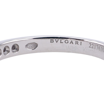 ブルガリ BVLGARI グリフ グリフパヴェ ソリテール リング 指輪 Pt950 ダイヤリング 婚約指輪 エンゲージリング プラチナ