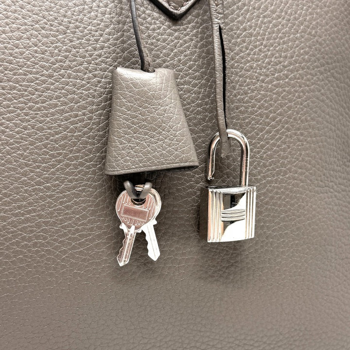 美品 HERMES エルメス ヴィクトリア 35 トリヨンクレマンス オール