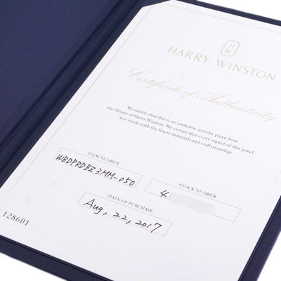 HARRY WINSTON 해리 윈스턴 라운드 컷 결혼 반지 라운드 컷 결혼 반지 클래식 다이아몬드 밴드 링 링 링 PT950 실버 웨딩 링 결혼 반지 플래티넘