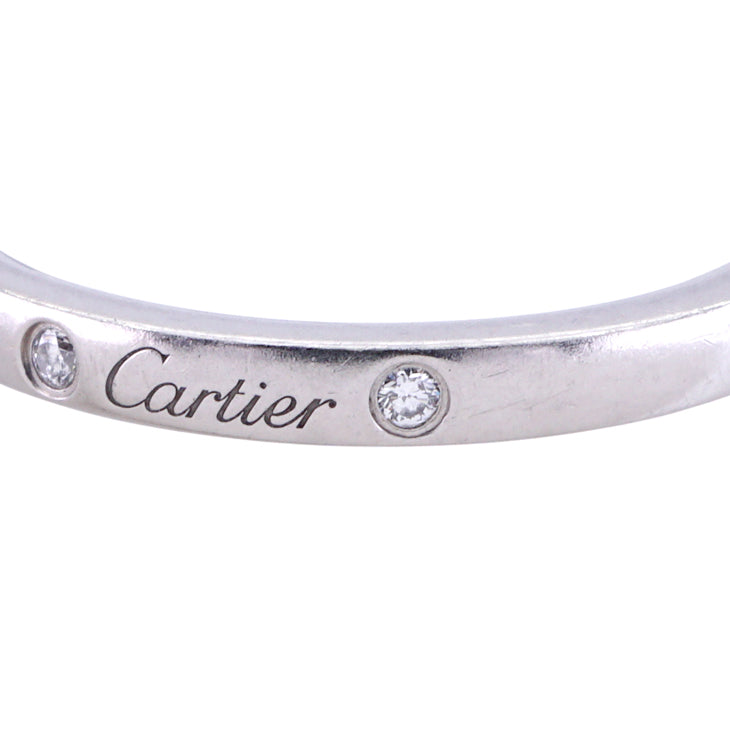 カルティエ Cartier カルティエ ダムール ウェディング リング/バレリーナ ウェディング リング ダムール　バレリーナ　カーブ CARTIER D'AMOUR WEDDING BAND/BALLERINE WEDDING BAND リング 指輪 Pt950 ダイヤリング 結婚指輪 マリッジリング ペア