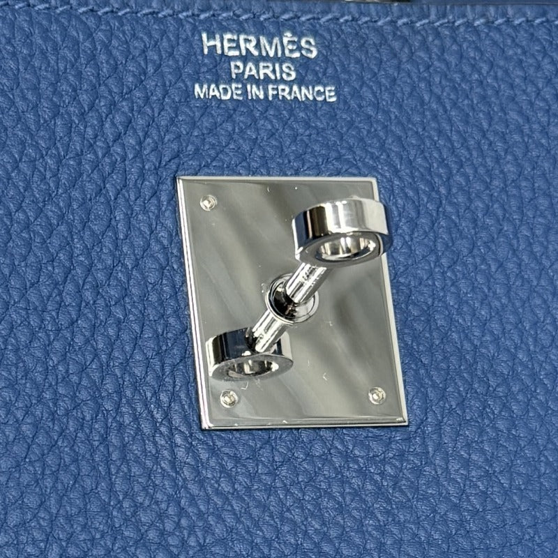 エルメス HERMES バーキン40 バーキン 40 バッグ トートバッグ トゴ ディープブルー ブルー 青 シルバー金具