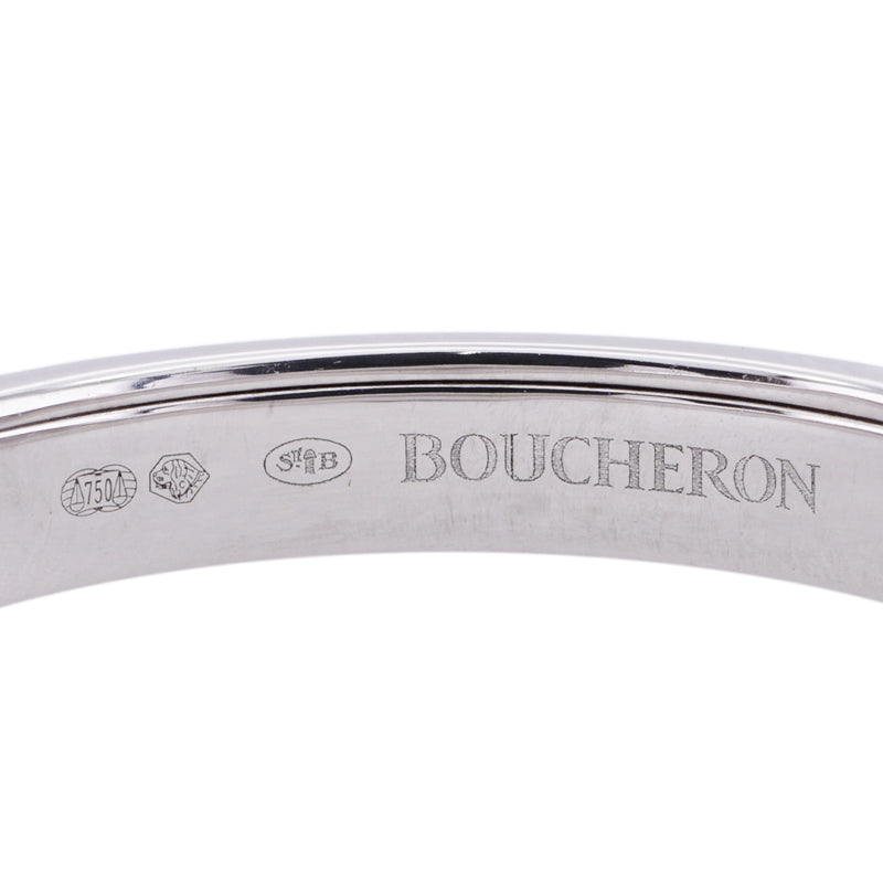 ブシュロン BOUCHERON キャトル ブラック リング ハーフ キャトルブラック キャトルリング quatre black edition リング 指輪 750WG キャトル　ブラック