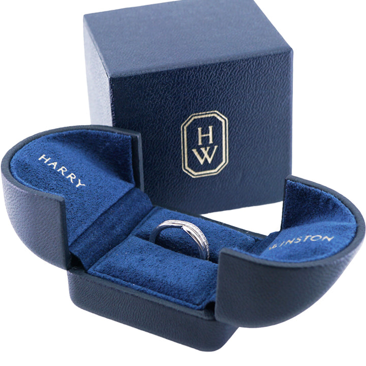 ★HARRY WINSTON★ ラウンドマリッジ ペアリング 定価64万円 ☆HARRY WINSTON☆ ラウンドマリッジリング ペアSET 定価64万