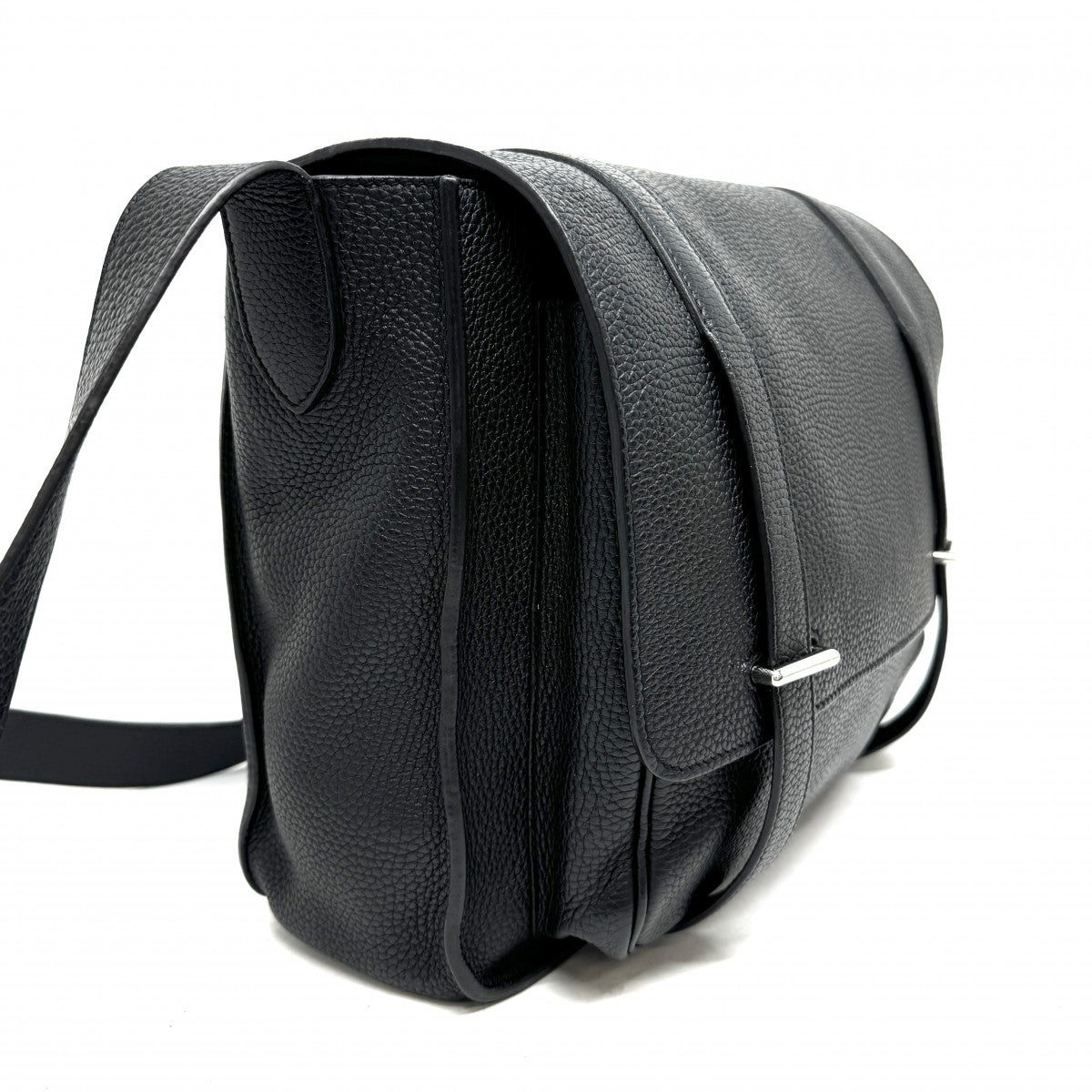 HERMES 爱马仕 Steve bouzas 35 Steve Bouzas 35 袋肩袋Torillon Clemence黑色黑色硬件